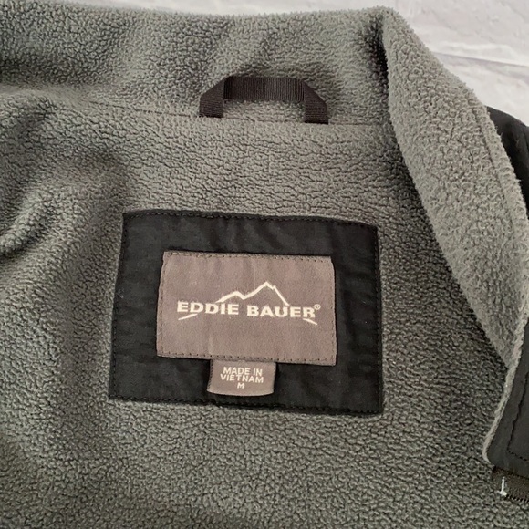 Eddie Bauer Black thermal insulation zip up jacket size medium - Picture 9 of 17